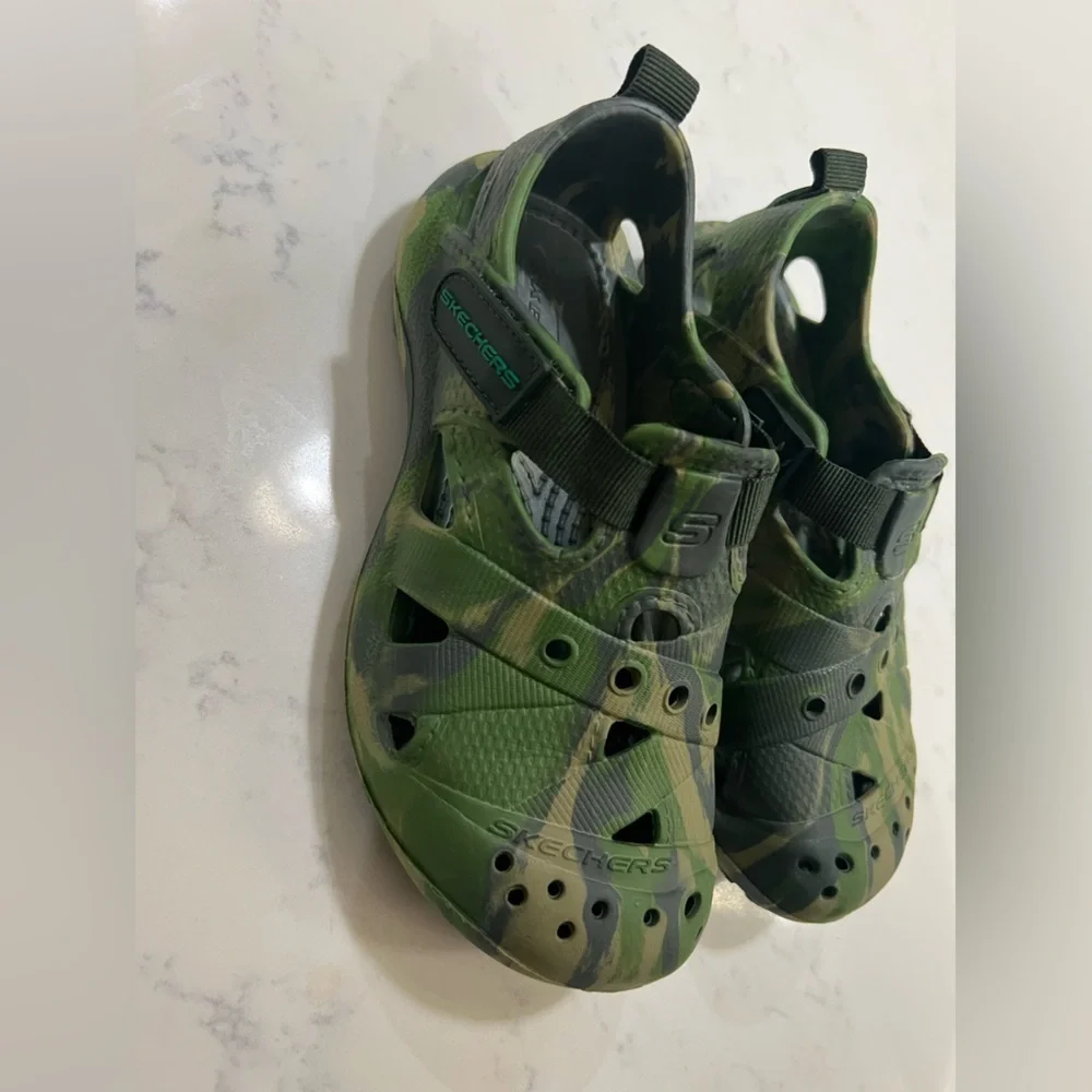 Skechers Kids Camouflage Clogs